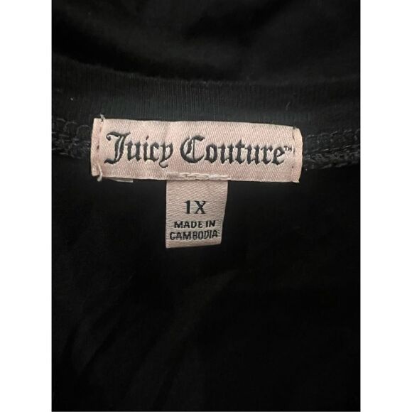 JUICY By Juicy Couture Rhinestone Bling USA Flag 4th of July Tank 1X - Picture 5 of 6